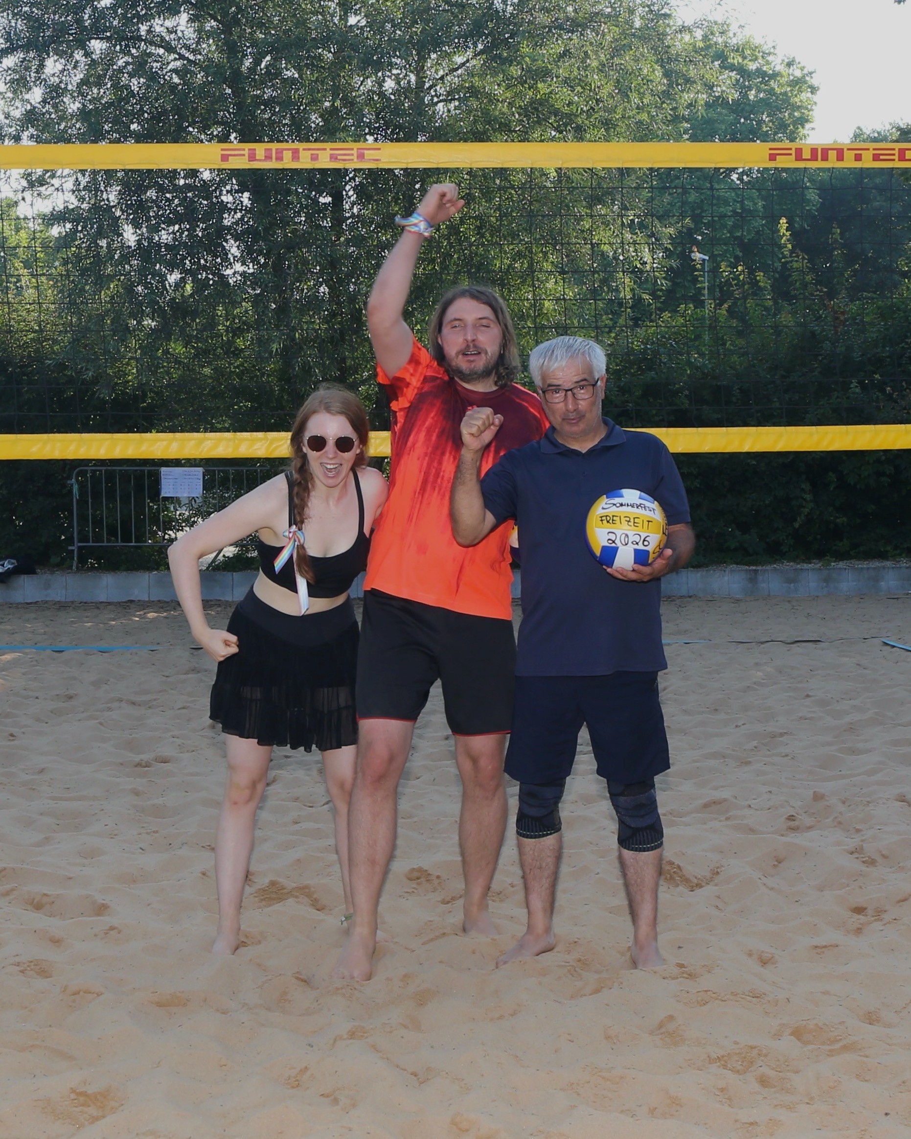 Ein rundum gelungenes Sommerfest - das Siegerteam 2026
